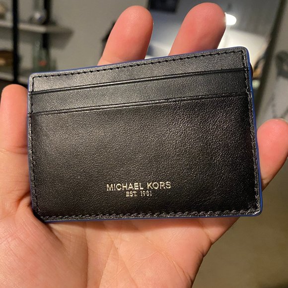 BRAND NEW: Michael Kors leather wallet/card holder set - Picture 3 of 11